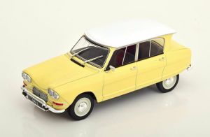 CITROEN Ami 6 1961 jaune et blanche