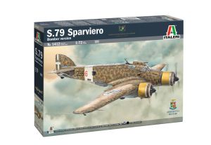 ITA1412 - Avion bombardier S.79 Sparviero à assembler et à peindre