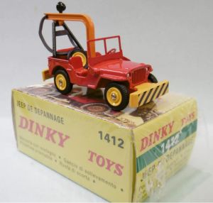 DIN1412 - JEEP de dépannage  rouge - Edition Atlas