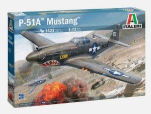 ITA1423 - Avion militaire MUSTANG P-51A à assembler et à peindre
