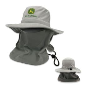 MC14433325IV - Chapeau avec panneaux réglables gris JOHN DEERE