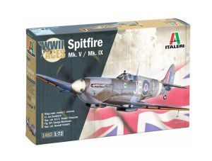 ITA1482 - Avion militaire SPITFIRE Mk.V / Mk.IX à assembler et à peindre