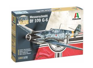 ITA1483 - Avion militaire MESSERSCHMITT BF 109 G-6 à assembler et à peindre