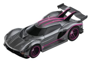 CARRERA15817084-D - Tuning Hyper Sportcar gris et rose à friction