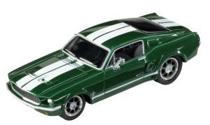 CARRERA15817085-C - FORD Mustang 1967 verte et blanche à friction