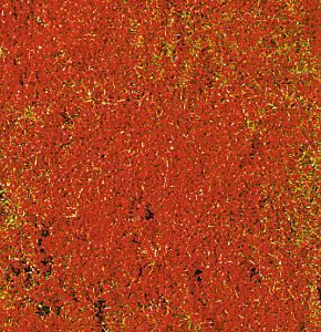 HEK1588 - Décoration florale rouge - 28 x 14 cm
