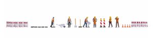 NOC16262 - Figurines Thématiques – Travaux routiers – Ouvriers et accessoires