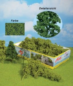 HEK1632 - 15 Arbres et Buissons en fibres naturelles - vert moyen