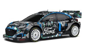 SOL1809501 - FORD Puma Rally1 Hybrid noir Goodwood Festival of Speed 2021