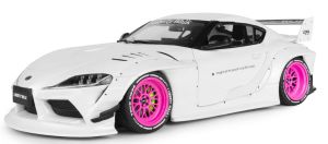 SOL1815502 - TOYOTA GR Supra Liberty Walk Body Kit 2025 Blanc et rose