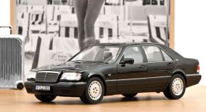 NOREV183045 - MERCEDES-BENZ S600 1997 Noir Obsidian metallique