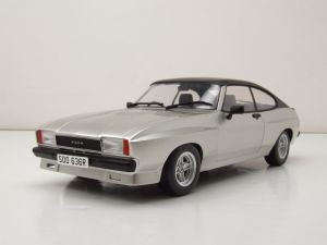 Ford Capri Mk II X / Pack 1975 Argent / Noir Mat Rhd 1:18 Modèle