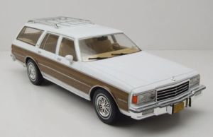 MOD18475 - CHEVROLET Caprice Estate Wagon 1985 Blanc et Marron