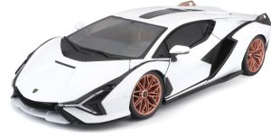BUR11046W - LAMBORGHINI Sian Hybride Blanche et noire