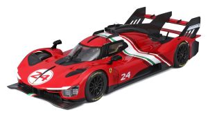 BUR16302 - FERRARI Racing 499P Modificata #24 rouge