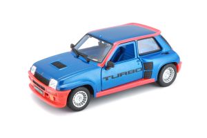 BUR21088 - RENAULT 5 Turbo 1982 Bleue et rouge