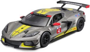 BUR28024 - CHEVROLET Corvette C8R #4 2020 gris et jaune