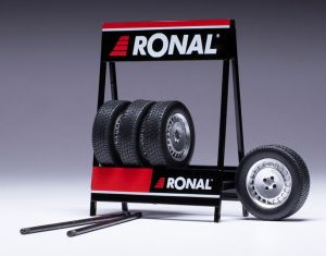 IXO18SET026W - Rack de 4 pneus RONAL