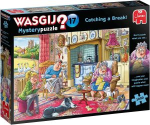 Puzzle mystère 1000 pièces Pas de repos pour la famille