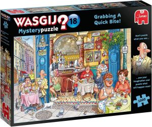 Puzzle mystère 1000 pièces Prendre une bouchée rapide