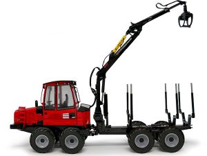 Miniature Porteur Forestier KOMATSU 865 Ech1/35 FIRST GEAR