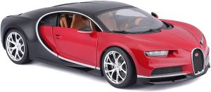 BUR11040ZW-MONTOYA - BUGATTI Chiron Zéro 400 Rouge et Noire