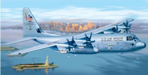 ITA1255 - Avion C-130 J HERCULES PRM EDITION  à assembler et à peindre