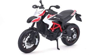 MST31101-C - DUCATI Hypermotard SP 2013 Blanche rouge et noire