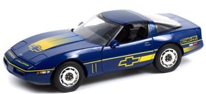 GREEN13597 - CHEVROLET CORVETTE C4 1988 Challenge Race Car Bleue et jaune