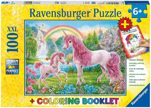 RAV136988 - Puzzle 100 Pièces Licorne magique