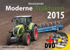 CALTRACMOD2015 - Calendrier "TRACTEURS MODERNES" 2015 et DVD de 35mn