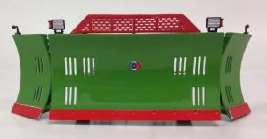 Lame LT400 Verte et Rouge - artisanal