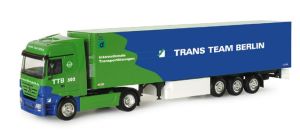 MERCEDES Actros LH 02 4x2 avec remorque frigorifique TRANS TEAM BERLIN