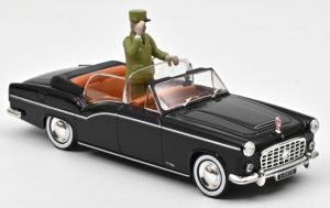 CITROEN 15CV Présidentielle 1968 avec figurine