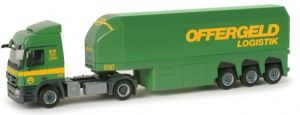 MERCEDES Actros L 08 4x2 avec remorque transport de verre 3 Essieux OFFERGELD