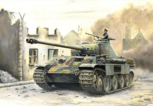 ITA15752 - Char Sd.Kfz.171 Panther Ausf.A à assembler et à peindre
