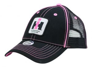 CAS15IH079 - Casquette IH "Noir et rose"