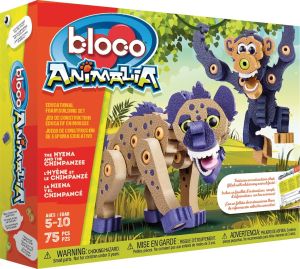 BLOC16001 - Animalia – La Hyène et le Chimpanzé 114 pièces