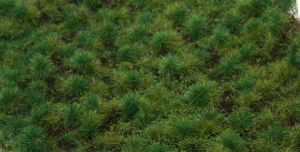 Herbe structurée vert foncé 19 x 30 cm