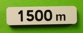 MCD-032 - Panonceau signalisation à 1500m - En kit