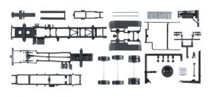 HER084260 - Lot de 2 Chassis de MAN TGX Euro 6 En kit