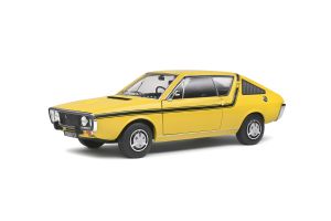 Norev Jet Car Renault 17 TS - Jaune - Échelle 1/43 - Miniature Ancienne France