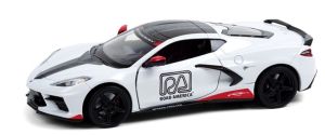 CHEVROLET Corvette C8 Stingray blanche 2020 road America