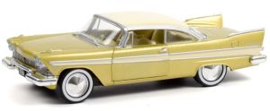 GREEN18260 - PLYMOUTH Belvedere 1957 TULSARAMA Or et Blanche