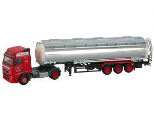 HER1731 - VOLVO FH 4x2 Avec Citerne 3 Essieux "DEN HARTOGH" Ech:1/87