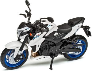 MST39300-I - SUZUKI GSX-S750 ABS Blanche noire et bleue