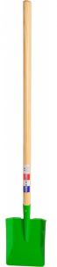 Bêche pour enfants en métal longueur du manche:60 cm colori aléatoire