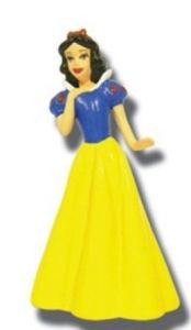 Figurine DISNEY Princesse avec un porte clé - Blanche neige
