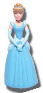 Figurine DISNEY Princesse avec un porte clé - Cendrillon