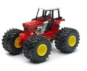 NEW19936F - Monster truck tracteur rouge